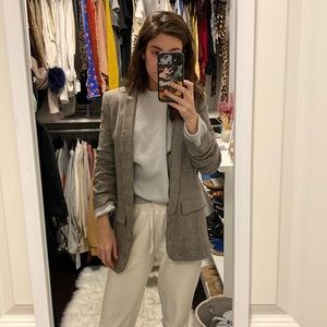 Zara Plaid Blazer - XS